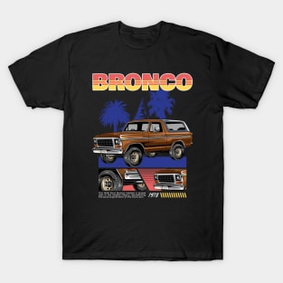 1978 Bronco SUV Car T-Shirt